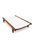 Load image into Gallery viewer, Tail Furniture Tail Furniture™ Luxe Leather Elevated Pet Cot Bed – Modern Cooling Dog & Cat Lounge