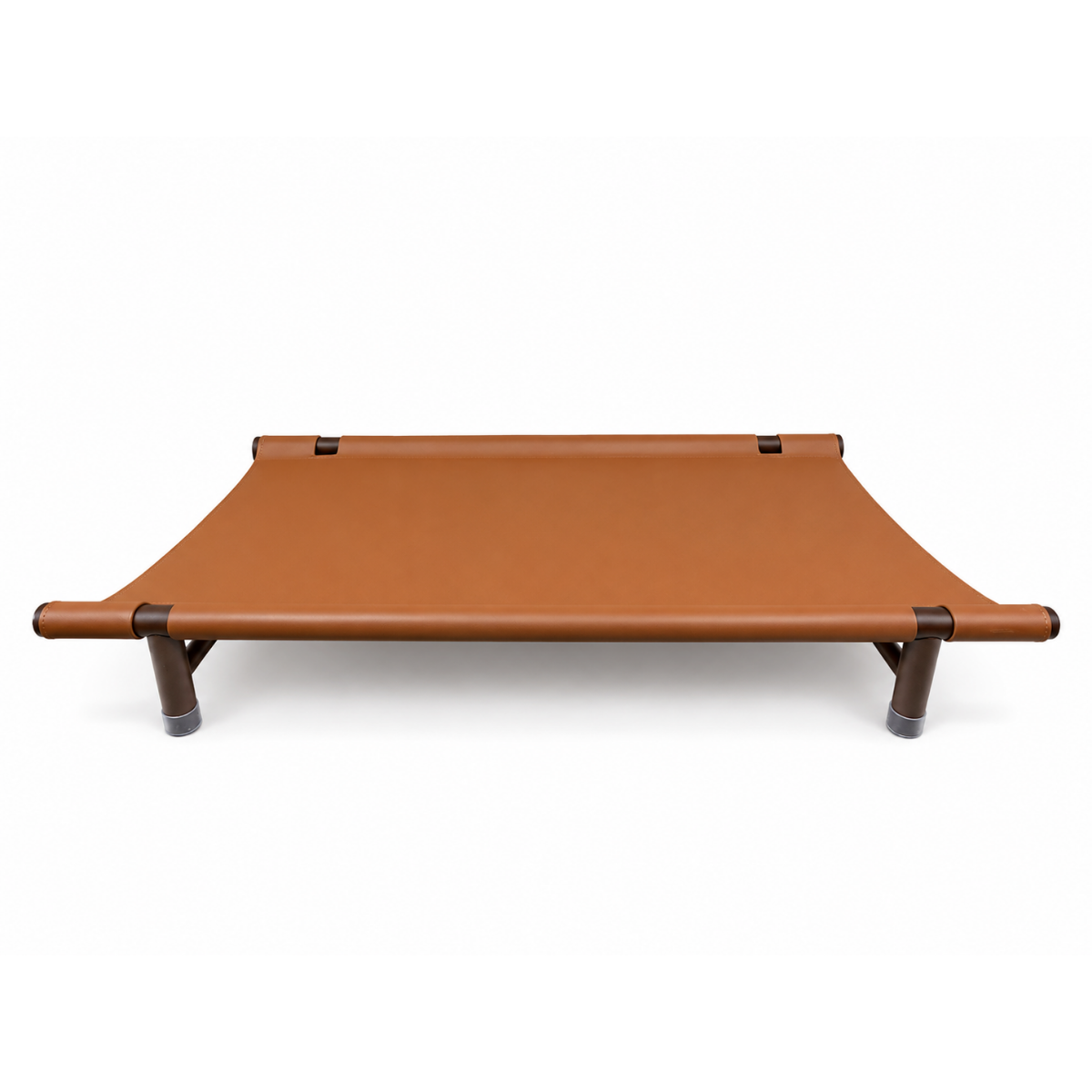 Tail Furniture Tail Furniture™ Luxe Leather Elevated Pet Cot Bed – Modern Cooling Dog & Cat Lounge