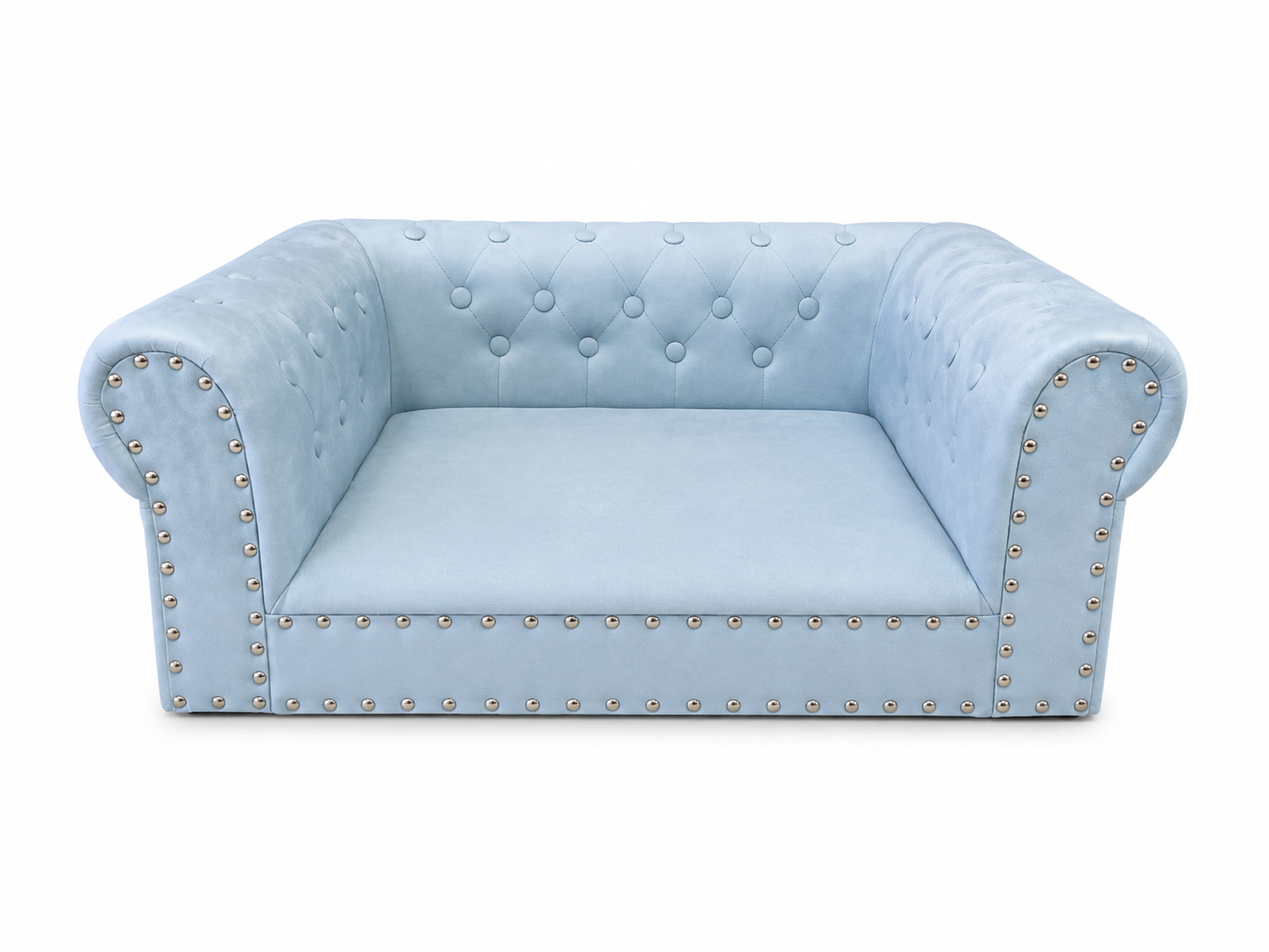 Tail Furniture Chesterfield Luxe Pet Sofa Bed – Plush Orthopedic Dog & Cat Couch In-stock: Ready to ship