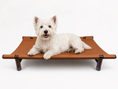 Load image into Gallery viewer, Tail Furniture Tail Furniture™ Luxe Leather Elevated Pet Cot Bed – Modern Cooling Dog & Cat Lounge
