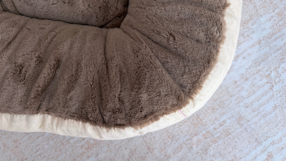 Tail Furniture Mocha Cream Cloud Pet Bed